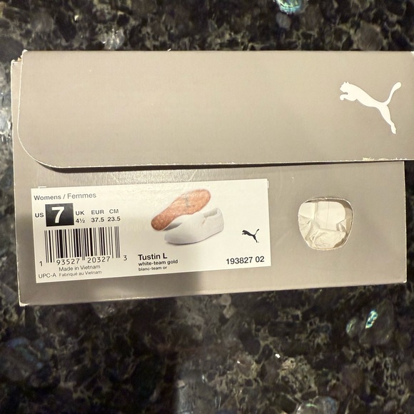 PUMA Women’s TUSTIN L Slip-on Spikeless golf shoes Size 7 White LIKE NEW - Picture 12 of 13